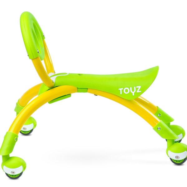 jucarie toyz beetle 2 in 1 ride on si impingator verde 1