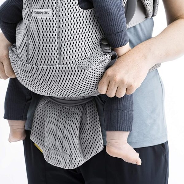 marsupiu anatomic babybjorn move grey 3d mesh 1