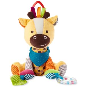 Jucarie de activitati Girafa Skip Hop Bandana Buddies