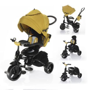 Tricicleta 6 in 1 ZOPA Citi Trike Curry Yellow