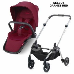 Carucior Recaro Sadena Select Garnet Red cadru argintiu