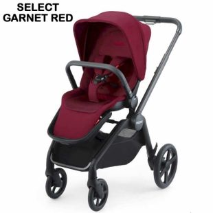 Carucior Recaro Sadena Select Garnet Red cadru negru