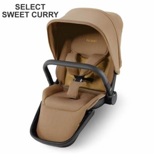 carucior recaro celona select sweet curry cadru negru 2