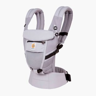 Marsupiu Ergobaby Adapt Cool Air Mesh Lilac Grey