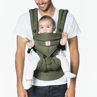 marsupiu ergobaby omni 360 cool air mesh khaki green 1