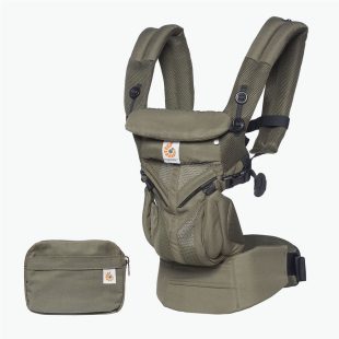 marsupiu ergobaby omni 360 cool air mesh khaki green