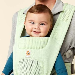 marsupiu ergobaby aerloom luminous mint 1