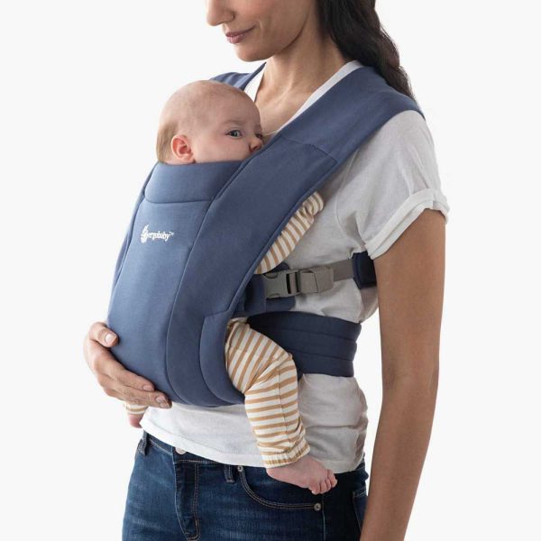 marsupiu ergobaby embrace soft navy 0 0