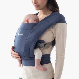 marsupiu ergobaby embrace soft navy 0