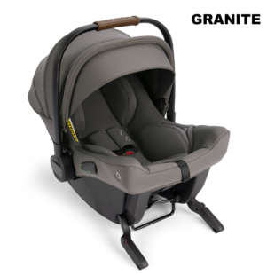 Scoica auto cu ISOFIX integrat Nuna PIPA urbn Granite nastere - 75 cm