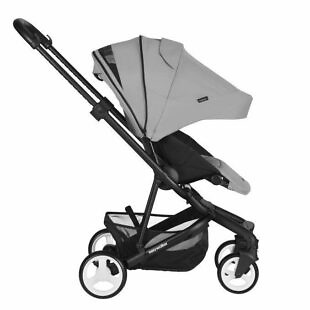 carucior charley Easywalker roti negre Cloud Grey 1