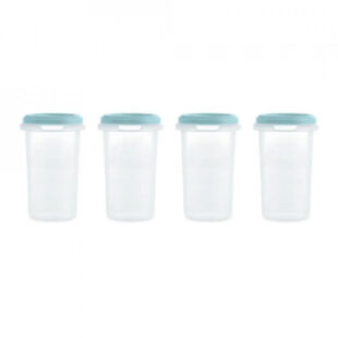 set 4 recipiente ermetice gradate 330 ml terra ocean