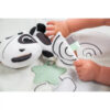 Jucarie carucior Tiny Love Elizabeth the Panda BLACK and WHITE DÉCOR 3