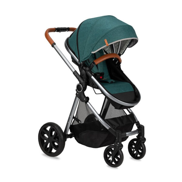 Carucior transformabil 2 in 1 Momi Limuru Green 2