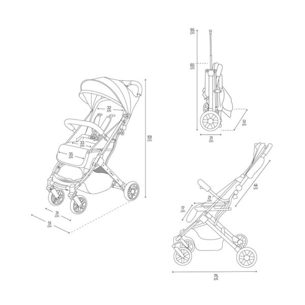 carucior sport estelle light momi z 2