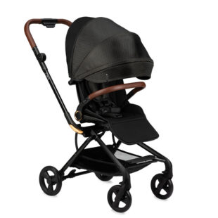 carucior sport momi adelle cu roti pivotante 360 black gold 1