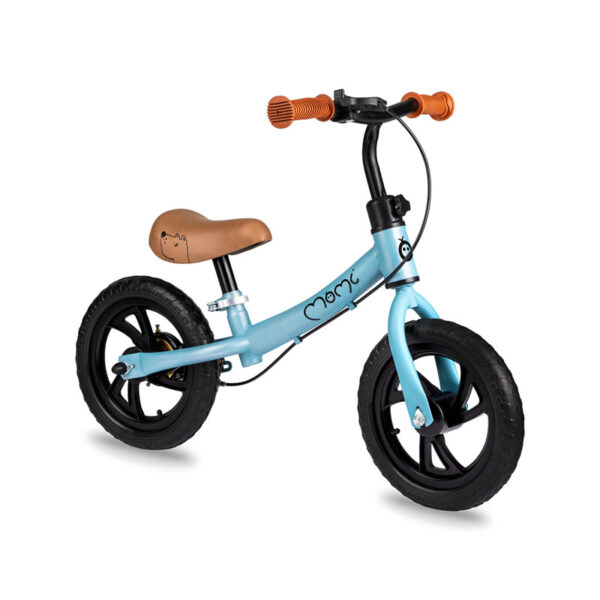 bicicleta fara pedale momi breki blue