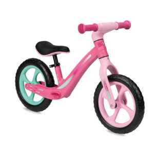 bicicleta fara pedale momi mizo pink