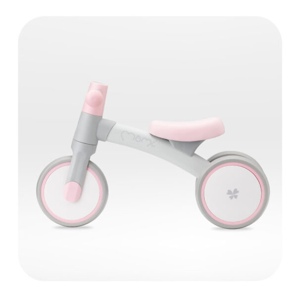 bicicleta fara pedale momi pink 4