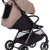 Carucior sport max 22 kg cu roti cauciuc si pliere automata Carrello DELTA Wheat Beige 3