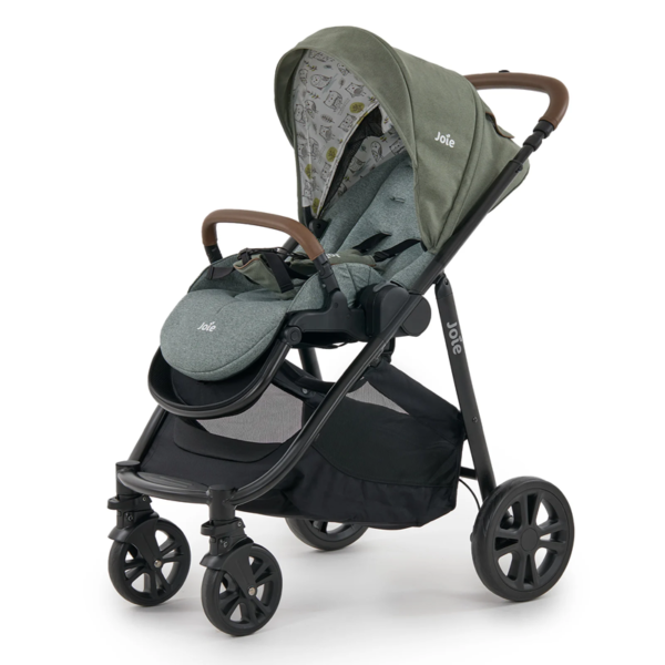 carucior multifunctional 3 in1 Joie Versatrax E Dark Green 6