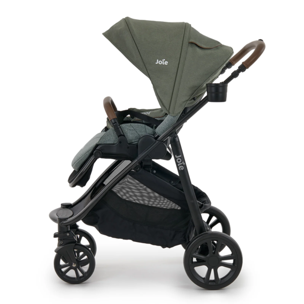 carucior multifunctional 3 in1 Joie Versatrax E Dark Green 7