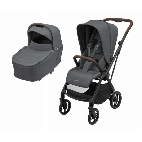 sistem 3 in 1 carucior maxi cosi leona2 TWILLIC GRAPHITE