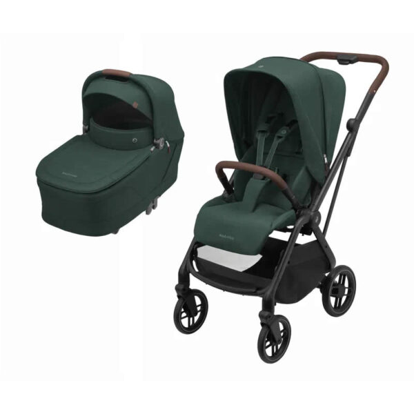 sistem 3 in 1 carucior maxi cosi leona2 TWILLIC GREEN